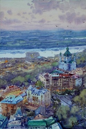 Painting by Viktor Mykytenko