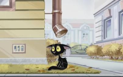 Дитячий мультик українською, Жив Собі Чорний Кіт, дивитися онлайн
