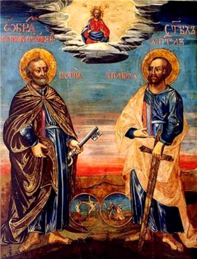 Церковний календар: 29 червня — день пам’яті святих апостолів Петра і Павла