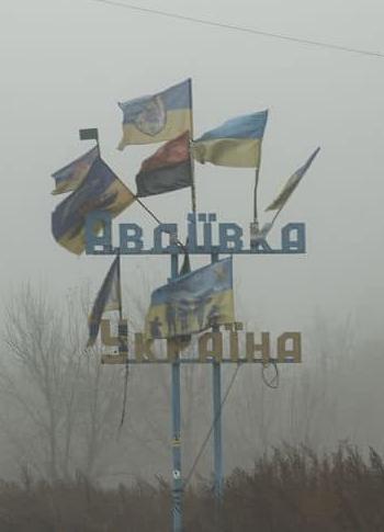 War in Ukraine, the russian invasion of Ukraine, Avdiivka,