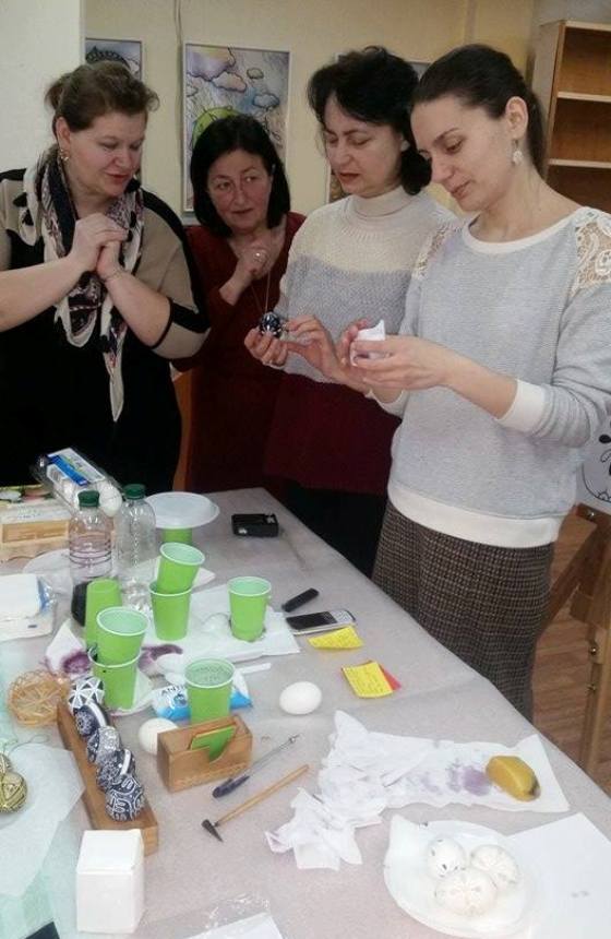 Майстер-клас відомої майстрині-писанкарки Ірини Михалевич у Кропивницькому 17.02.2018 року