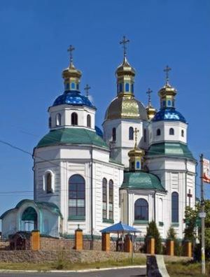 Церква Святого князя Володимира в Новоархангельську (Кропивниччина).