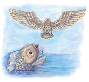 Valentyna Turchyn. The Animals Alphabet in English (Ukrainian-to-English translation by Olha Karabyn). Валентина Турчин. Абетка про тварин англійською мовою (перекладачка — Ольга Карабин).  Ілюстраторка Наталія Чернявська.