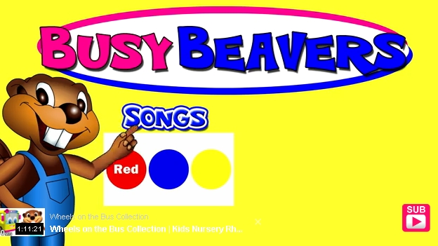 Вчимо англійську з Busy Beavers: мультик про кольори