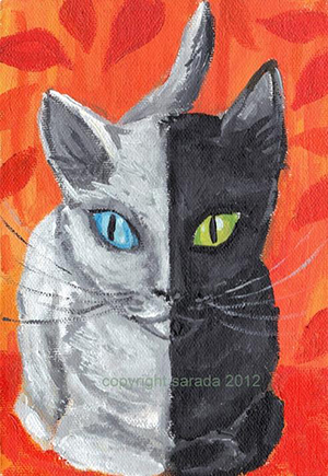 Chimera Cat. Art by Sarada.