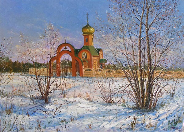 Картина відомого українського художника-пейзажиста Костянтина Степанюка