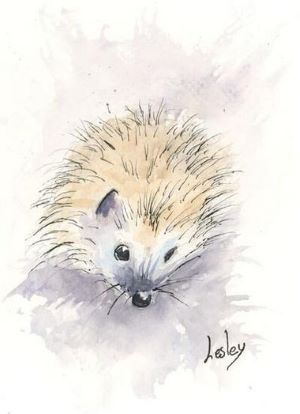 Painting by Lesley Everatt.