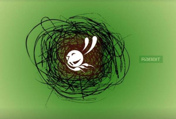 Марина Куц. Дизайн логотипу. Кролик.