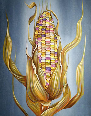 Queen of the Fields. Painting by Anna Shabalova.