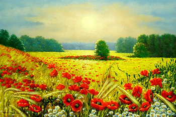 Картина відомого українського художника Ярослава Чижевського.