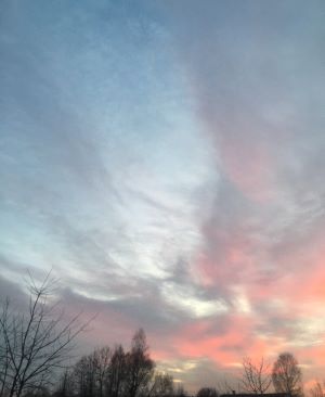 Heavenly Angel at sunset. Photo by Olena Yeremenko.