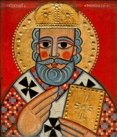 Легенда про Святого Миколая. Ікона Святого Миколая
