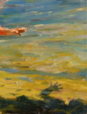 Painting by Corinne Hartley (fragment)