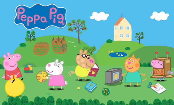 Мультик Свинка Пеппа для дітей та дорослих англійською