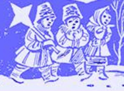 Ніна Наркевич. Щасливий Святий Вечір. Різдвяне оповідання для дітей. Малюнок Христі Зелінської.