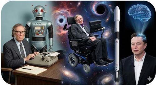 Біуроки — уроки майбутнього. Віктор Ловінський. Азімов, Гокінг, Маск та освіта (статтю створено за допомогою Gemini) (статтю створено за допомогою Gemini)