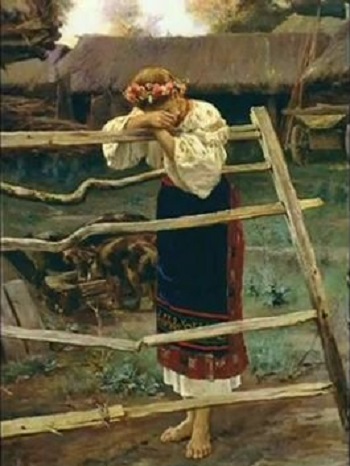 Картина Миколи Богданова (фрагмент).