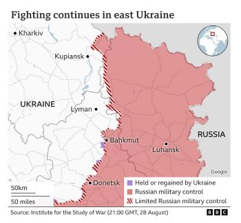 Russia’s kamikaze drones raining down on Ukraine's east. Map.