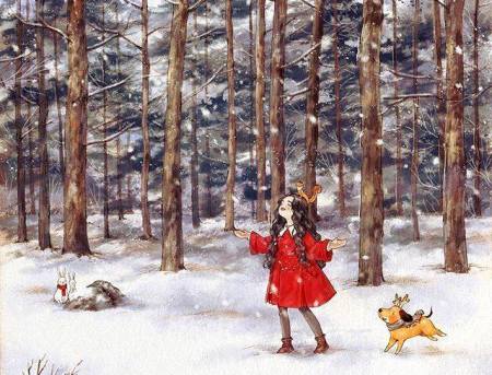 Марія Дем'янюк. Зимові вірші для дітей. Зимова радість. 