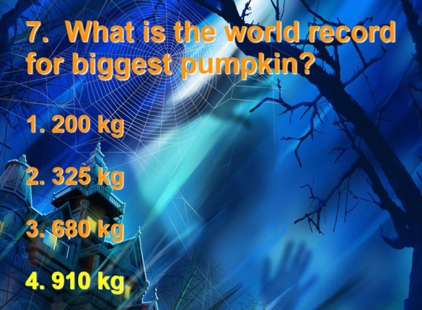 Рекорд із вирощення найбільшого гарбуза становить 910 кг. Це майже тонна!