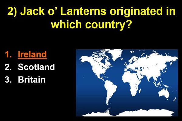 Відомий гарбузовий ліхтар ‘Jack o’ Lantern’ вигадали не в США, і навіть не в Шотландії, а в Ірландії.