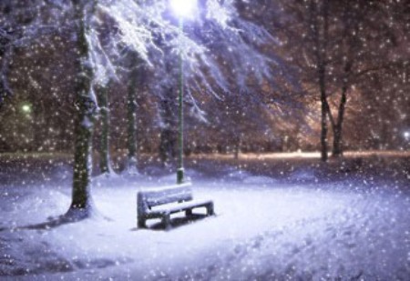 Зимові поезії Сергія Губерначука. Коли сніг мерехтів.