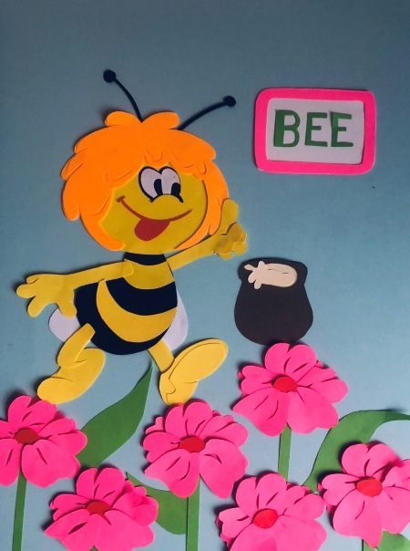 Viktoria Stasiv. The rhymes in English for kids. Bee. 
