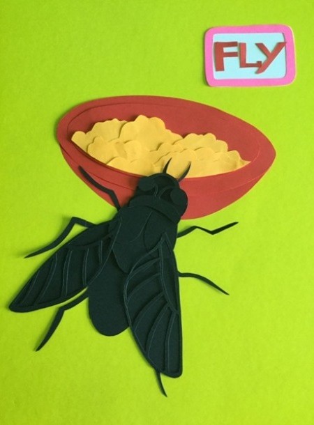 Viktoria Stasiv. The rhymes in English for kids. The Fly. 