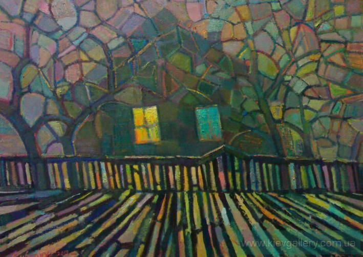 Олексій Рубанов. Картина Світло у вікні (2013).
