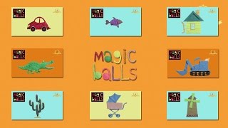 Магіічні Кулі, серія дитячих мультиків, які вчать робити фігурки з пластиліну, відео онлайн