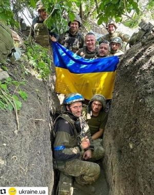 The Armed Forces of Ukraine liberated the village of Novodarivka, Zaporizhzhia region. On this photo: Zaporizhzhia Separate Territorial Defense Brigade.