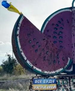 The cost of occupation in Kherson region. Watermelon is the Kherson region's symbol as it's mostly grown here — BBC News.