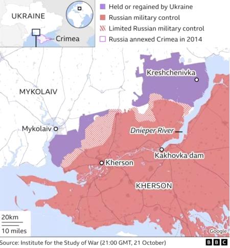 Ukraine war: The cost of occupation in Kherson region — BBC News