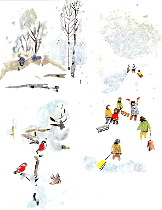 Вірші Петра Осадчука про зиму