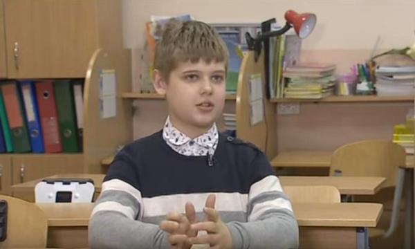 Андрій Куделя, 11-річний школяр з Києва, потрапив до Книги Рекордів України